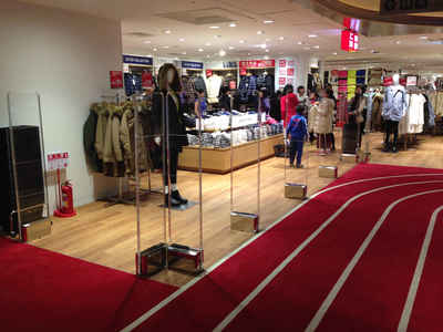 普诺玛RF EAS在日系全球知名快时尚专卖店鞋帽零售中的应用