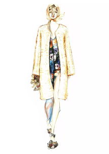 野生国际寒假班 马克笔与水彩手绘服装效果图综合技法精英课程招生通知